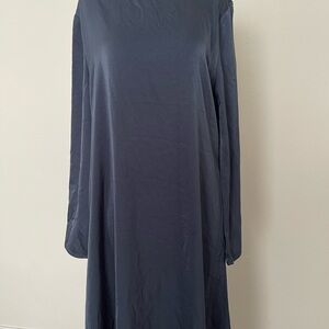 NWOT Satin blue abaya